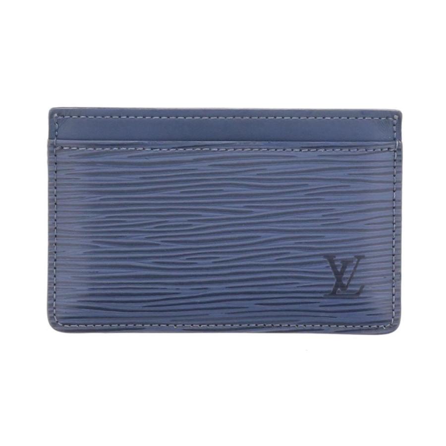 美品　ルイヴィトン　エピ　ブルー　名刺入れ LOUIS VUITTON/ルイ・ヴィトン】 エピ SR0030 名刺入れ ポシュット