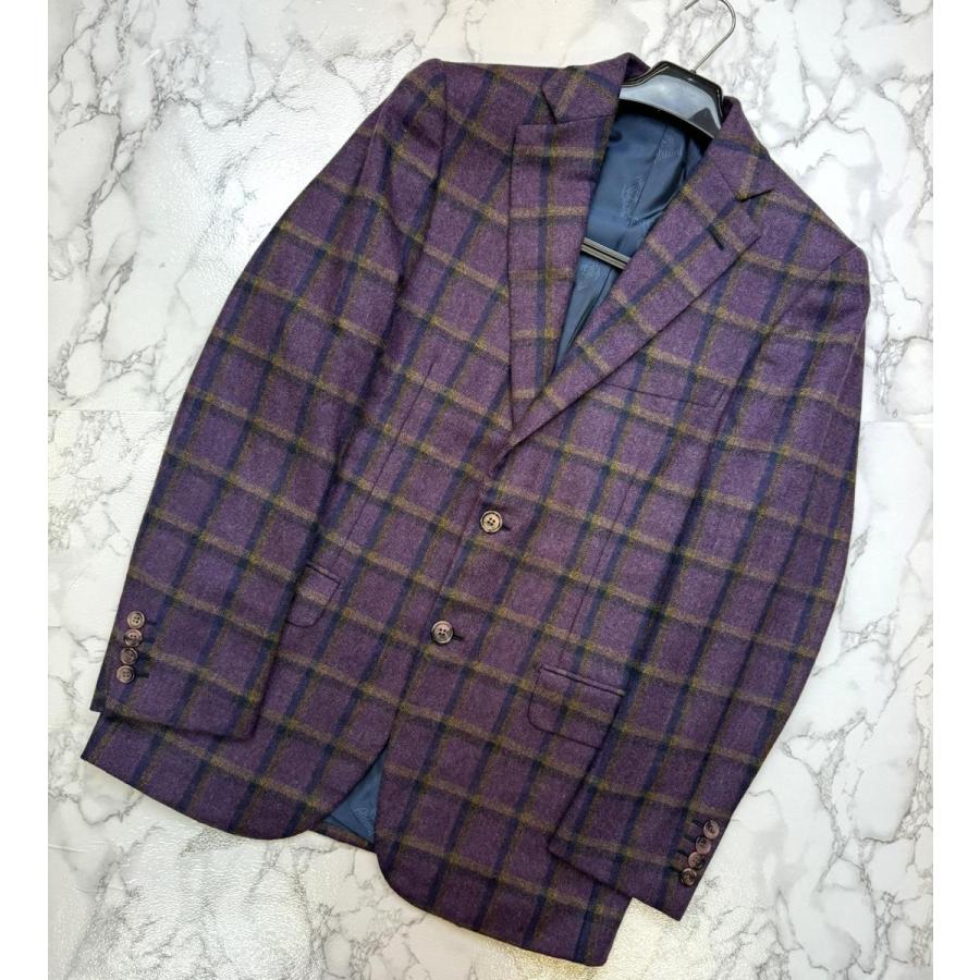 中古】ブリオーニ Brioni ジャケット テーラードジャケット Purple 