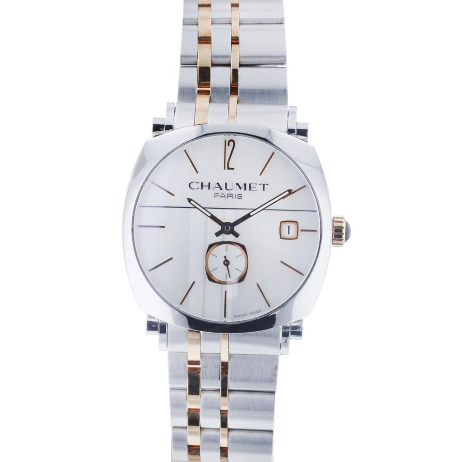 美品】CHAUMET （ショーメ） ダンディ Auto MOP 18K/SS 35mm 時計 自動 