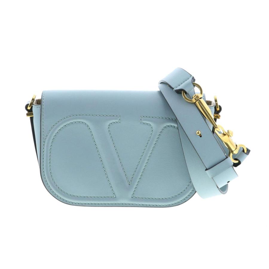 VALENTINO（ヴァレンティノ） 【中古】 Vロゴステッチ ショルダー 