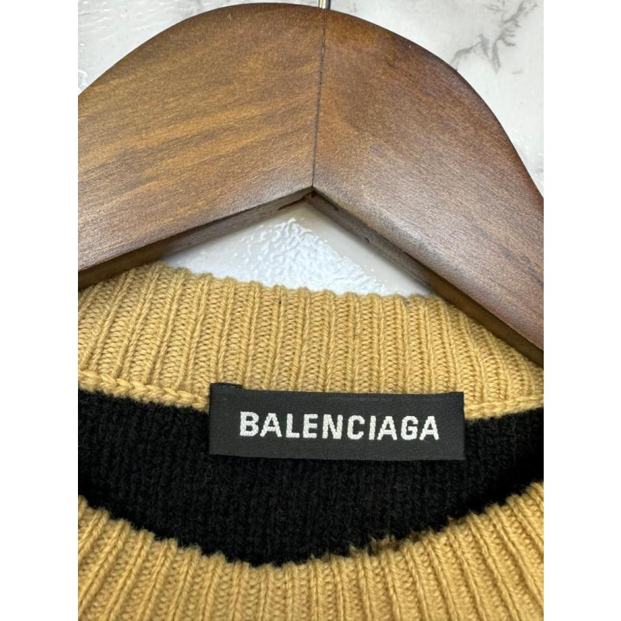 中古】 BALENCIAGA (バレンシアガ) ロゴ ジャガードニット 中古】 BALENCIAGA (バレンシアガ) ロゴ ジャガードニット