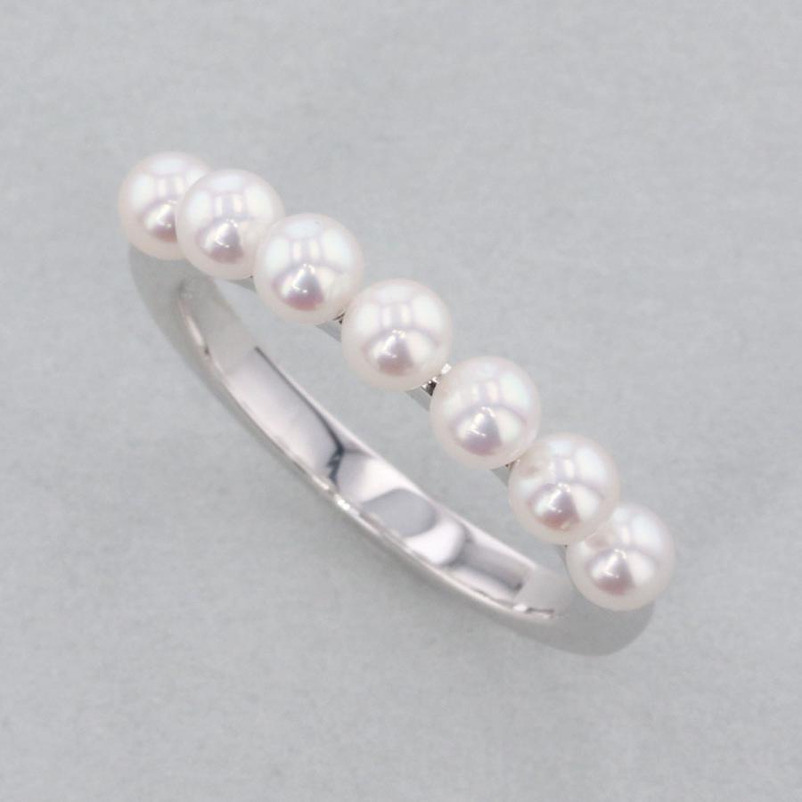 MIKIMOTO（ミキモト） アコヤパール リング 750WG リング・指輪 PR