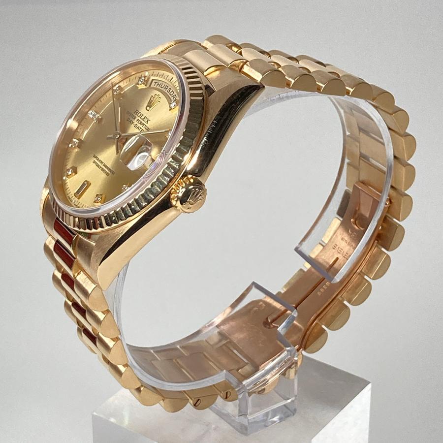 ROLEX（ロレックス） 【値下げ】ROLEX デイデイト 10Pダイヤ 腕時計
