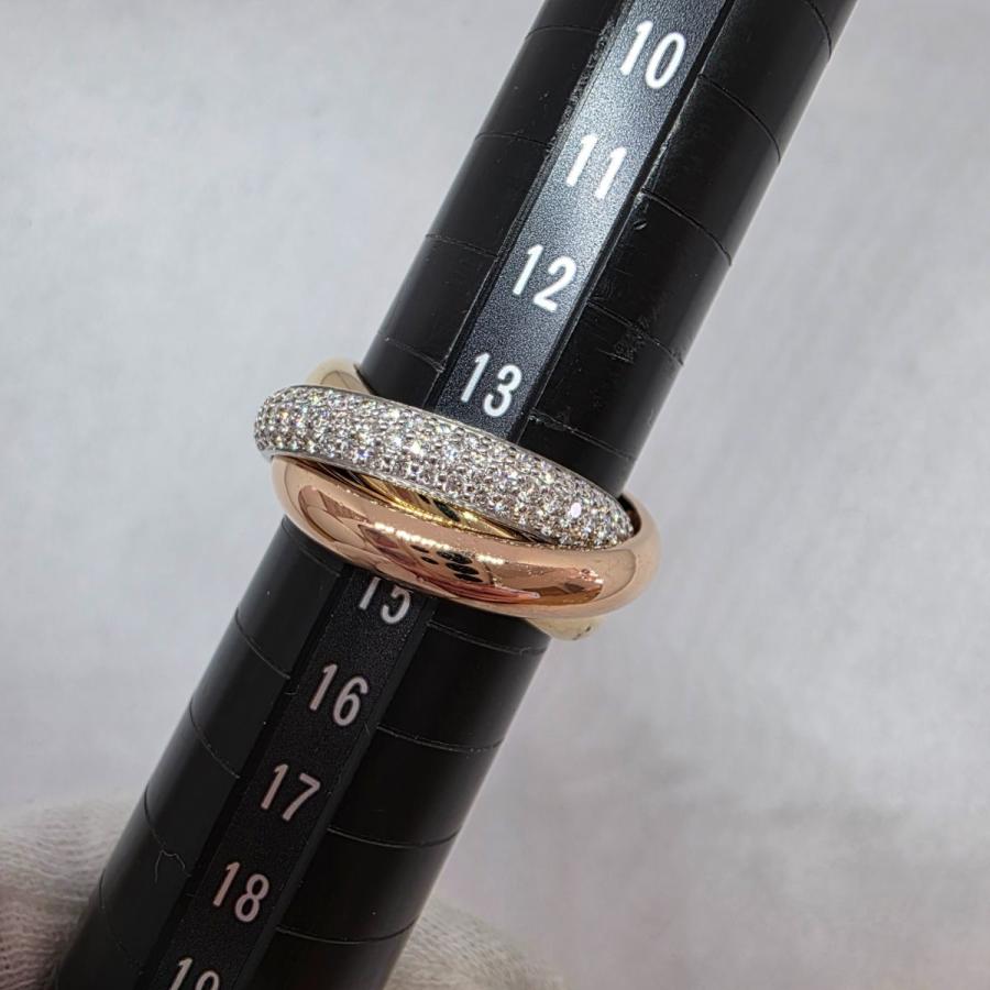 Cartier（カルティエ） トリニティ クラシック MM セミパヴェ