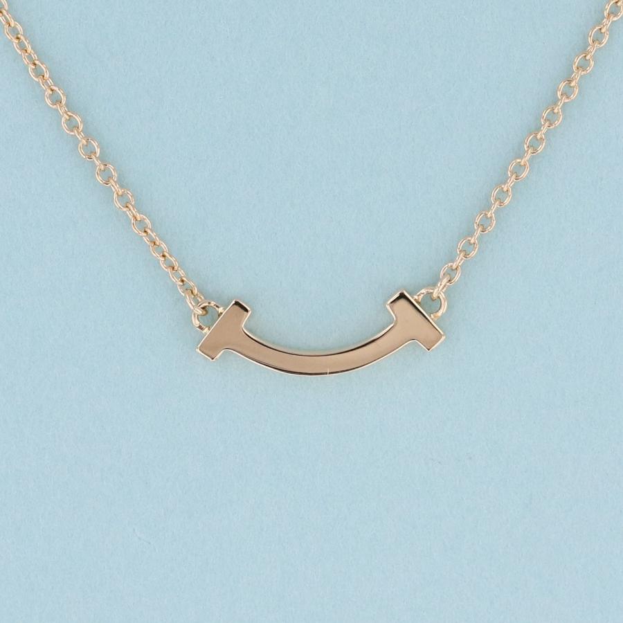 TIFFANY&Co.（ティファニー） Tスマイル ミニペンダント 750YG