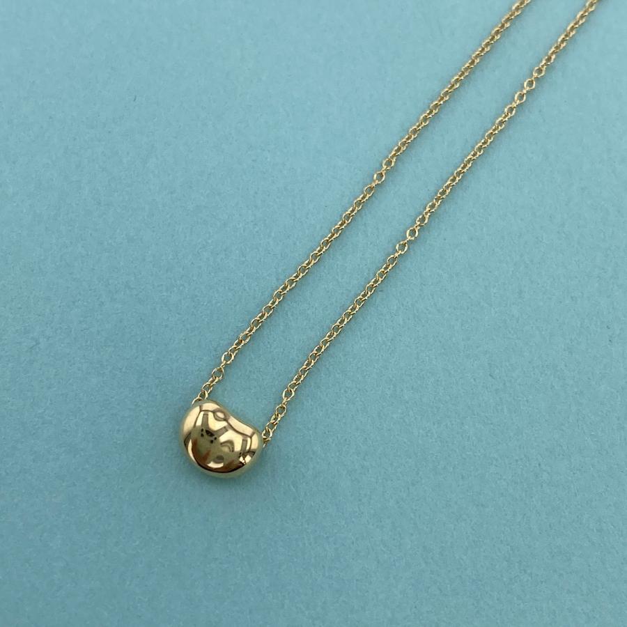 TIFFANY&Co.（ティファニー） ビーンズ ペンダント 750YG ネックレス 