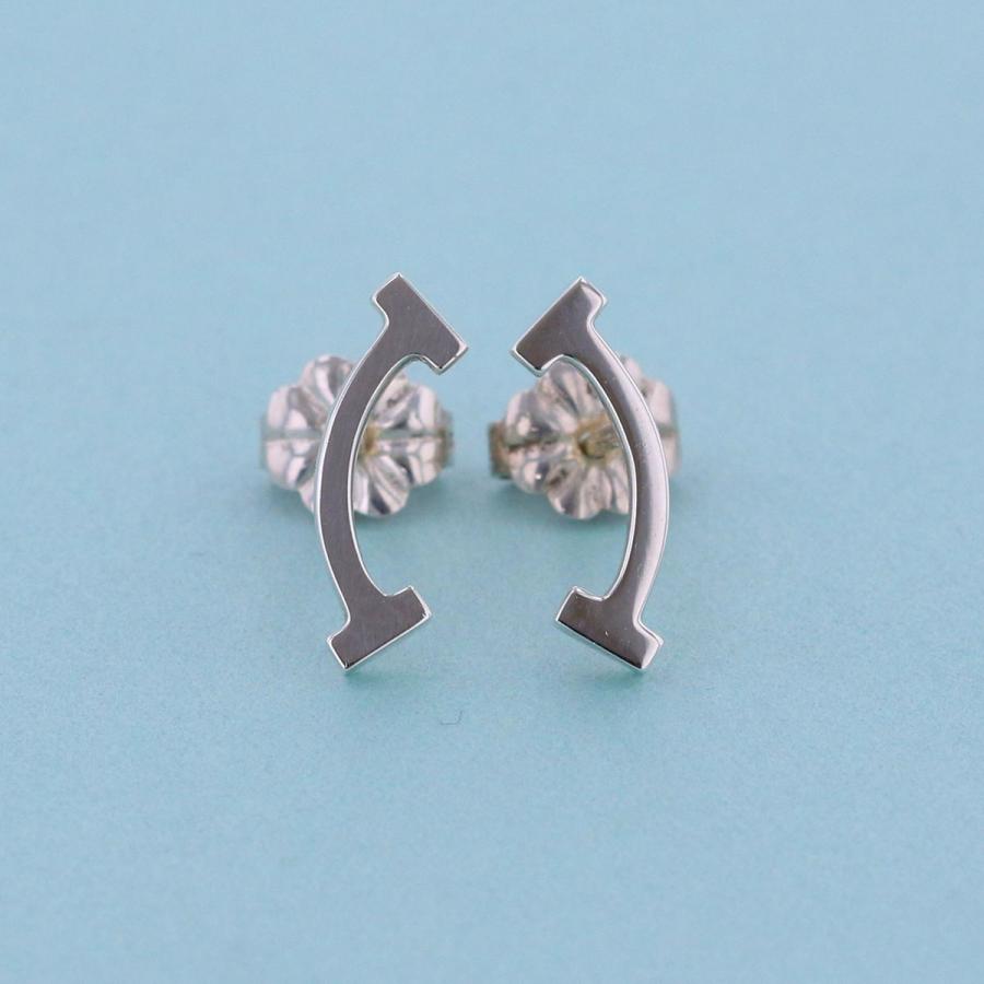 TIFFANY&Co.（ティファニー） Tスマイル ピアス 925 ピアス シルバー