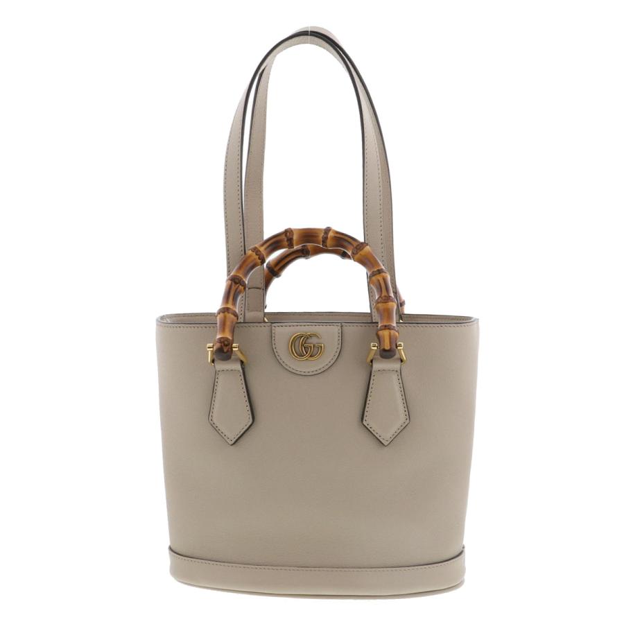 美品　GUCCI　グッチ　ダイアナ　バンブー　ハンドバッグ　レザー　トートバッグ GUCCI（グッチ） 【再値下げ】 ダイアナ バンブー スモールトート