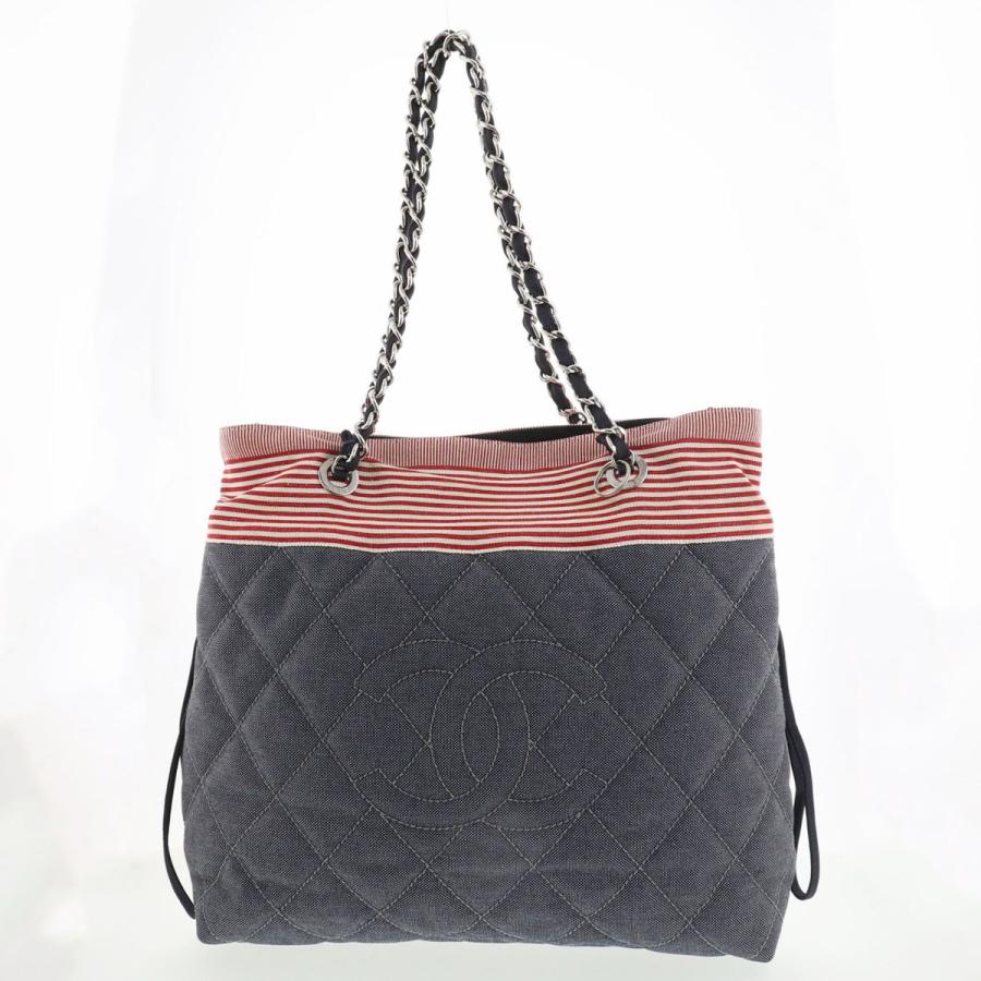 シャネル CHANEL デニムトート チェーンショルダー CHANEL（シャネル） クルーズライン デニム チェーンショルダーバッグ