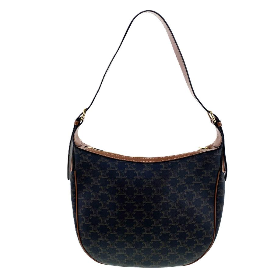 CELINE セリーヌ エロイズ キュイル トリオンフ ショルダーバッグ ショルダーバッグ 114712FQM PVC ブラウン レディース 中古_2