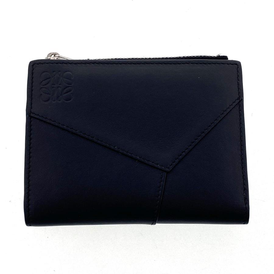 LOEWE（ロエベ） パズル スリム コンパクト ウォレット 二つ折り財布 