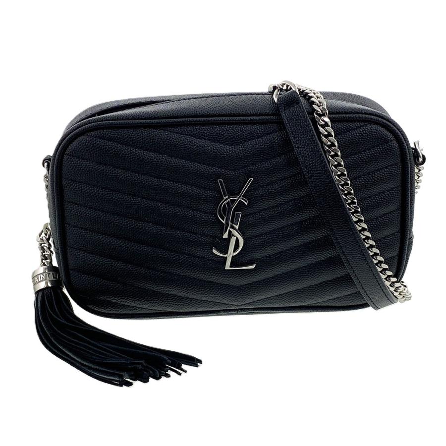YSL サンローラン　チェーンバッグ YSL サンローラン サンセット レザー ミディアム チェーンバッグ