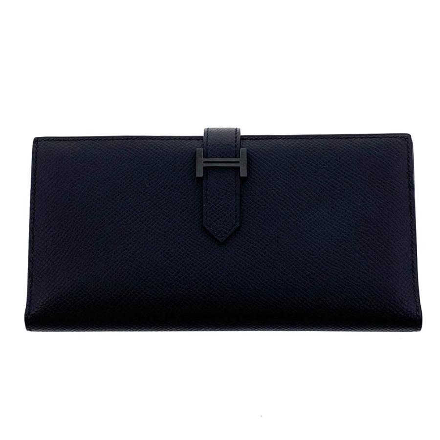 HERMES（エルメス） ベアン スフレ ソーブラック 長財布 039785CK 