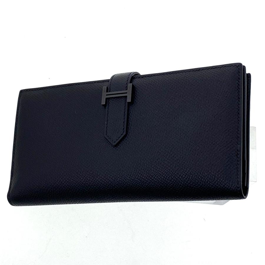 HERMES（エルメス） ベアン スフレ ソーブラック 長財布 039785CK 