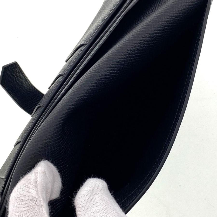 HERMES（エルメス） ベアン スフレ ソーブラック 長財布 039785CK