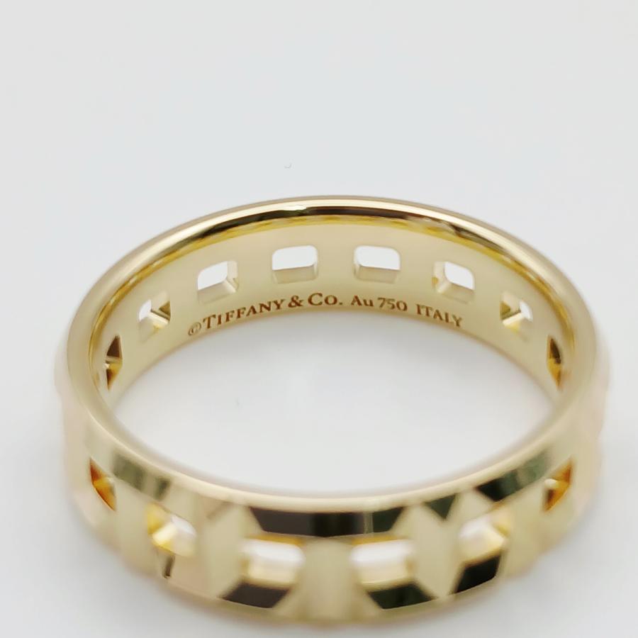 TIFFANY&Co.（ティファニー） Tトゥルー ワイド リング 750YG リング 