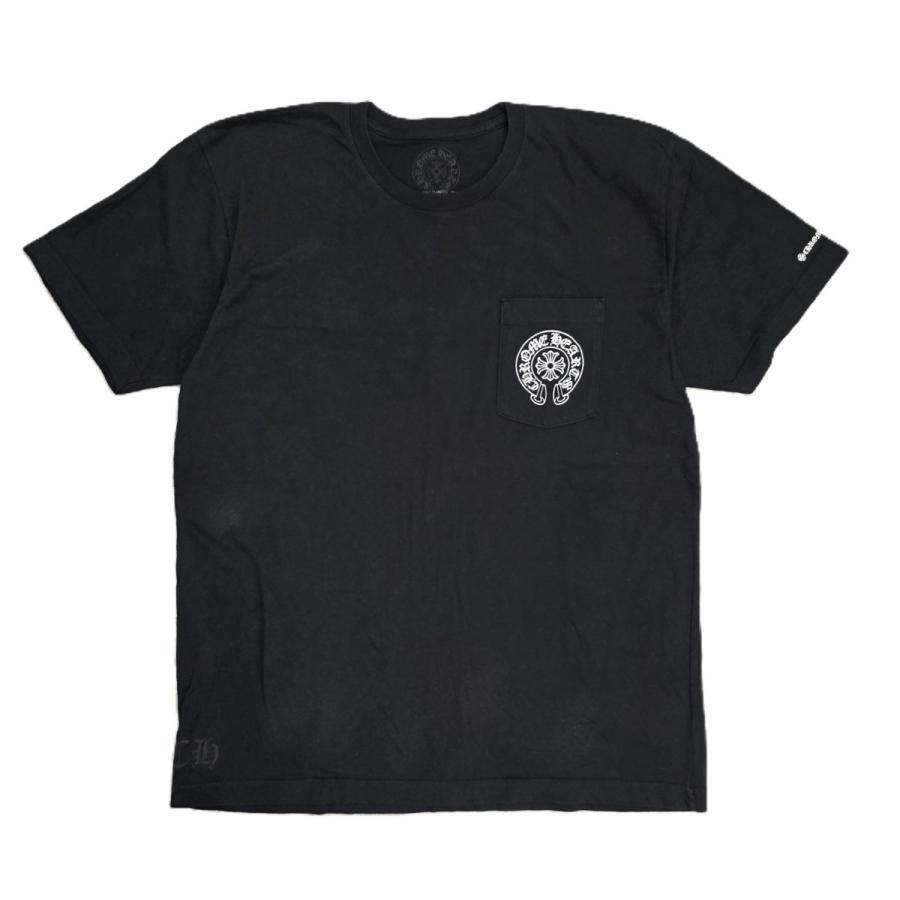 CHROME HEARTS クロムハーツ Horseshoe CH CRS Tee ホースシュー CHクロス プリント 半袖 シャツ XL コットン ブラック メンズ 中古 PAWNSHOP RIZ - 通販 - Yahoo ショッピング