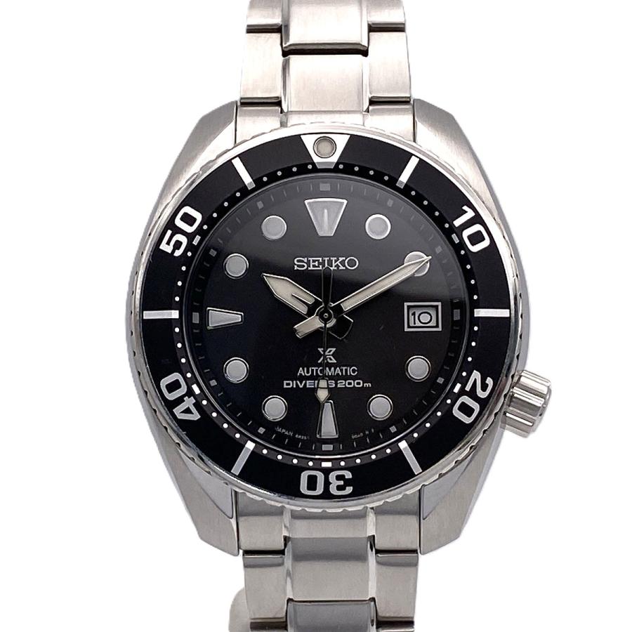 SEIKO セイコー プロスペックス ダイバースキューバ 腕時計 SBDC083 ステンレススチール シルバー ブラック  メンズ【中古】 SEIKO（セイコー） プロスペックス ダイバースキューバ 腕時計 SBDC083