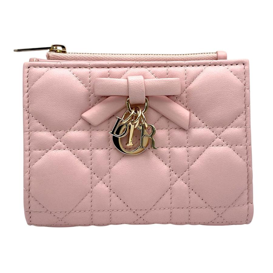 Dior ディオール Lady Dahlia ウォレット 二つ折り財布 S2605OUQA