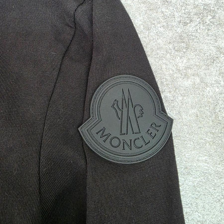 MONCLER（モンクレール） MAGLIA 長袖 ロンT ラバーワッペン付き ロゴ