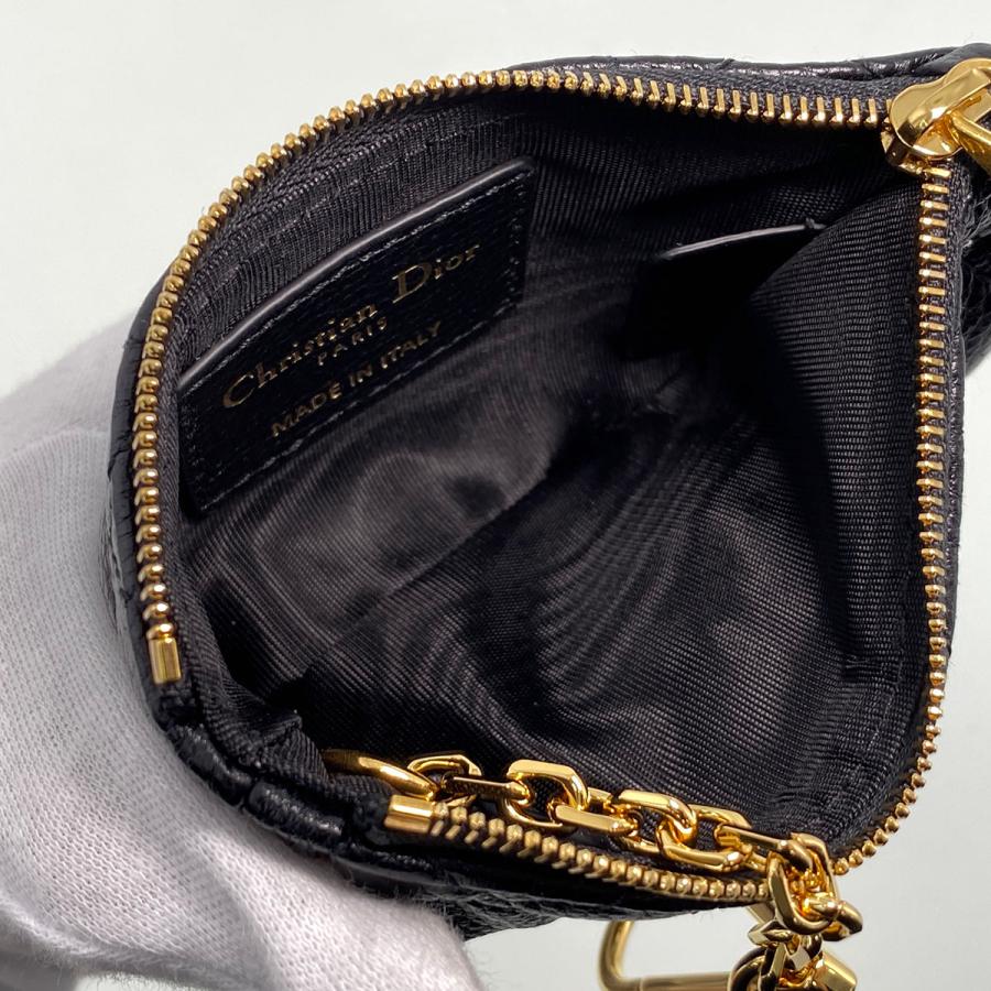 Dior ディオール カロ コインケース キーケース S5158UWHC レザー 