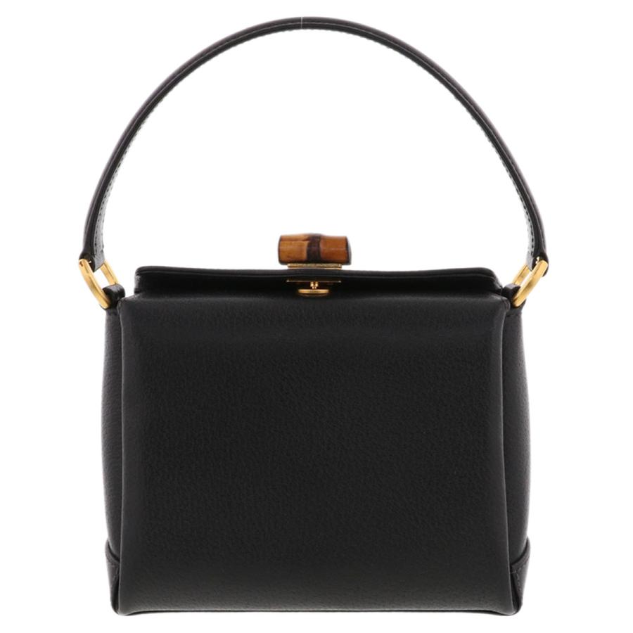 GUCCI（グッチ） ヴィンテージ バンブー レザー ハンドバッグ 000 33