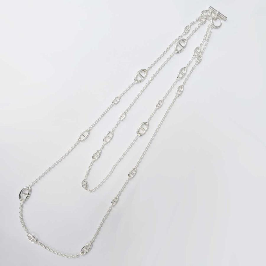 HERMES（エルメス） ファランドール ロングネックレス 925 ネックレス 