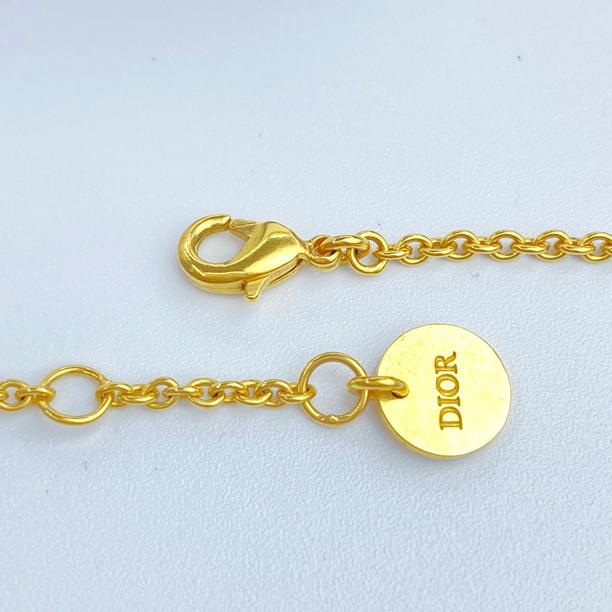 ディオール Dior ハート ブレスレッド ストーン ゴールド Christian 