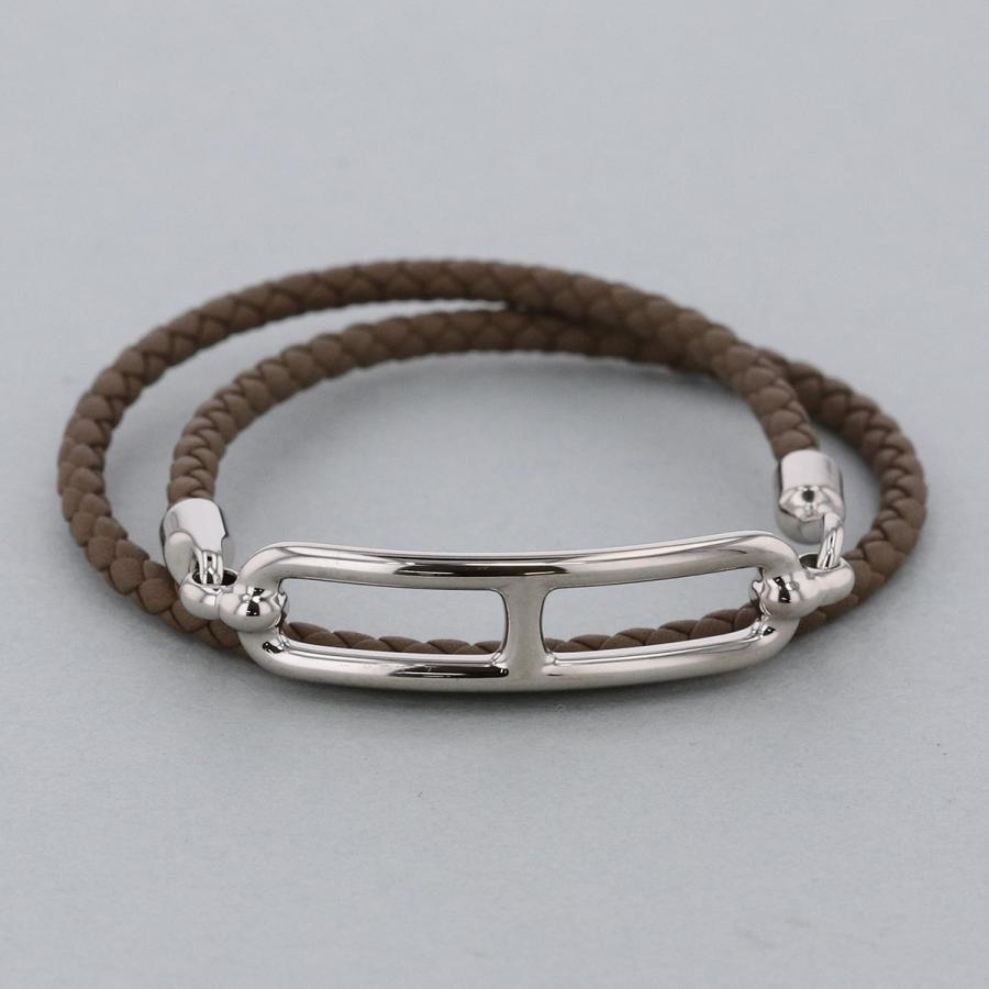 HERMES（エルメス） ルリ ドゥブルトゥール ブレスレット レザー 