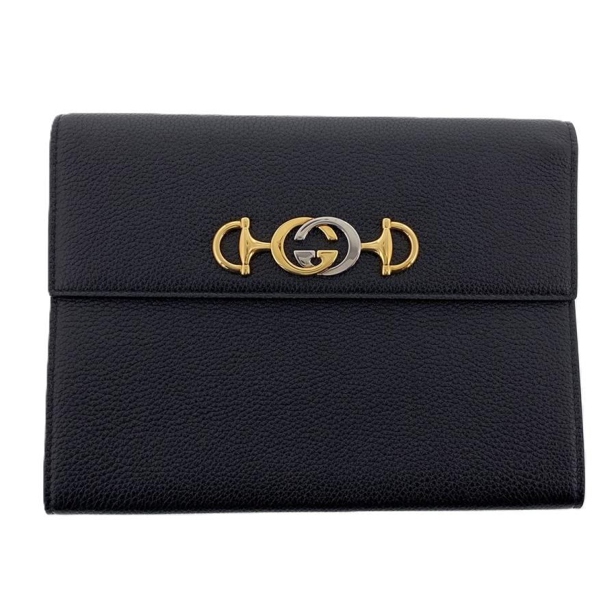 GUCCI ズゥミクラッチバッグ　ポーチ　黒 GUCCI（グッチ） ズゥミ クラッチバッグ クラッチバッグ 576431 レザー