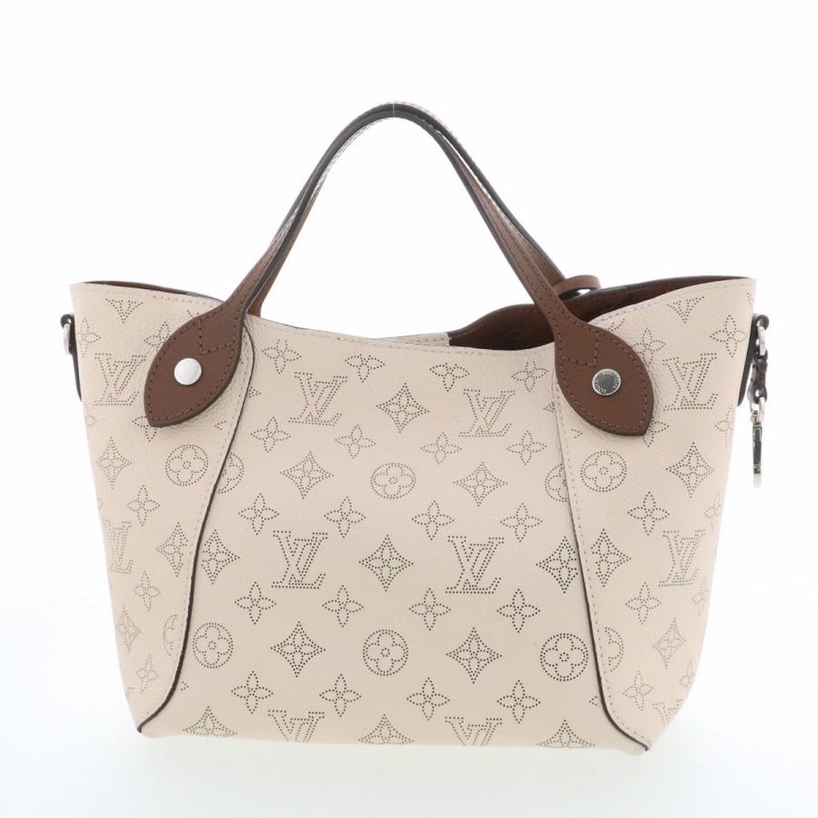 LOUIS VUITTON ルイ・ヴィトン ヒナ PM モノグラム マヒナ トートバッグ M51950 モノグラムマヒナ ベージュ レディース 中古_3