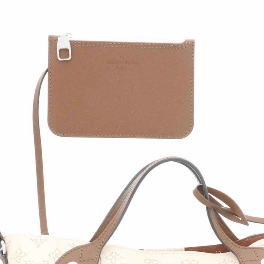 LOUIS VUITTON ルイ・ヴィトン ヒナ PM モノグラム マヒナ トートバッグ M51950 モノグラムマヒナ ベージュ レディース 中古_5