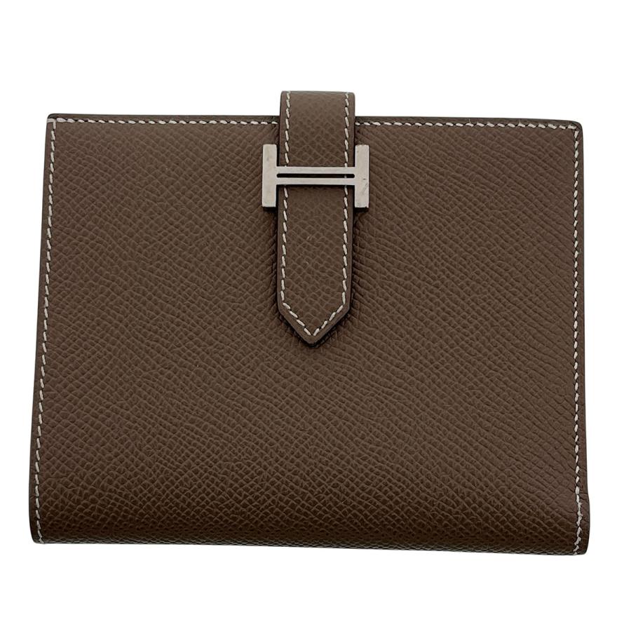 HERMES（エルメス） ベアン コンパクト 二つ折り財布 ヴォーエプソン 