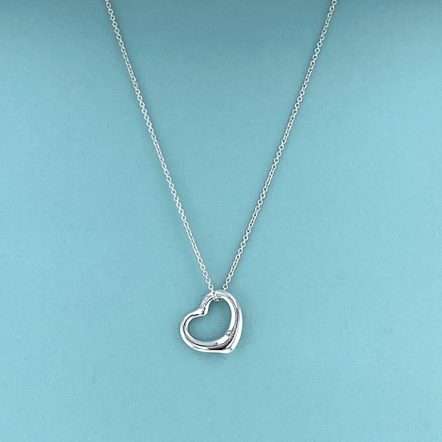 TIFFANY&Co.（ティファニー） オープンハート ネックレス SV925