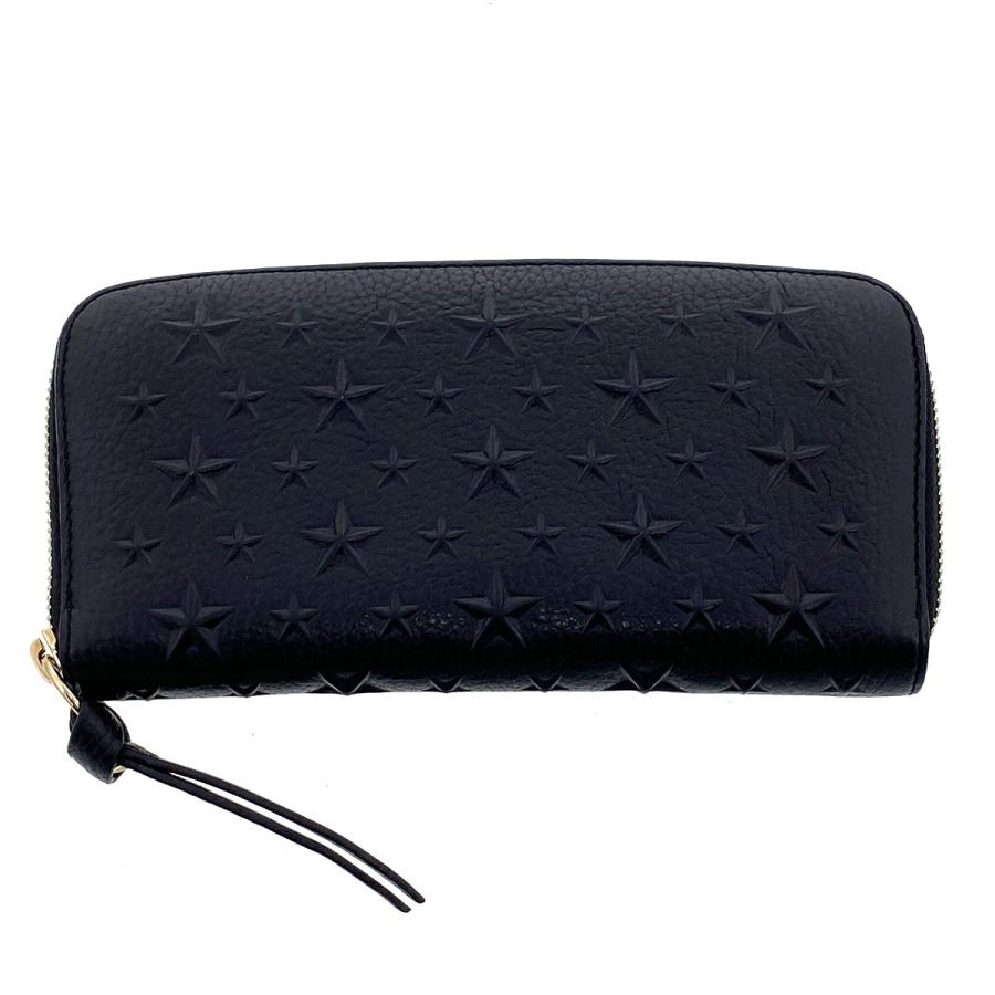 JIMMY CHOO（ジミーチュウ） ラウンドファスナー 長財布 長財布 レザー