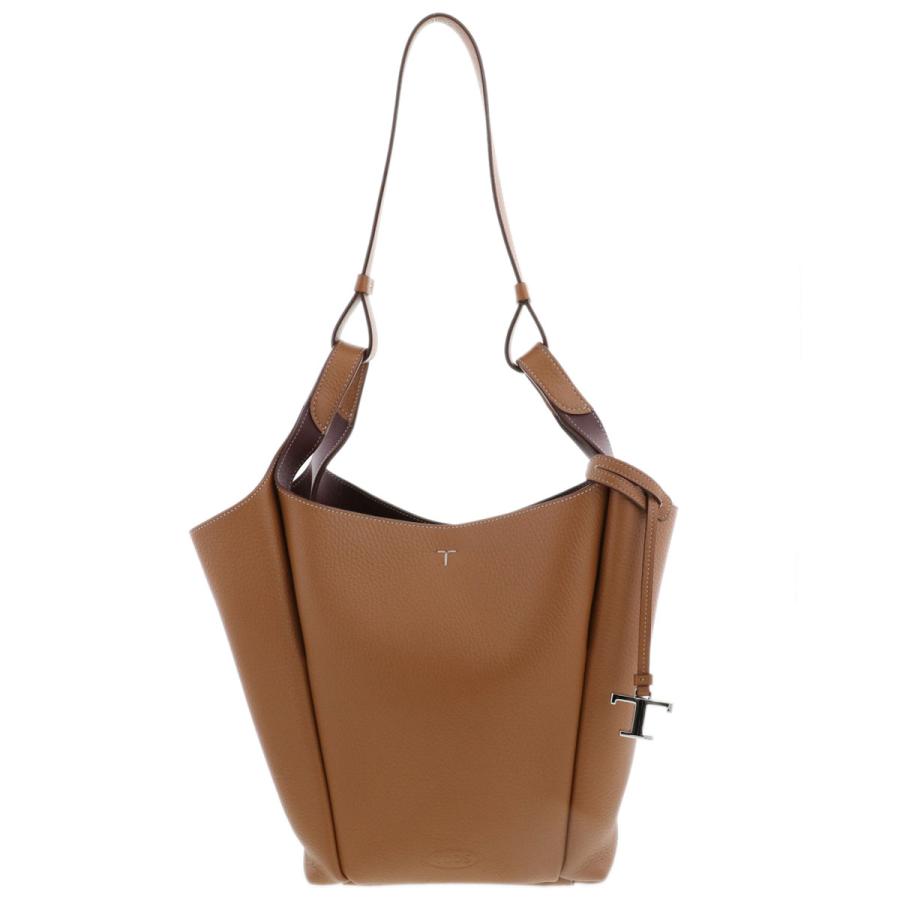 TOD'S（トッズ） TOD'S Tタイムレス XB ハンドバッグ レザー ブラウン