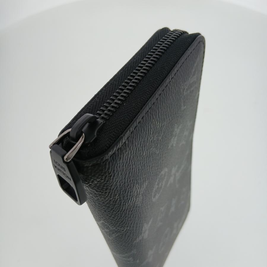 LOUIS VUITTON ルイ・ヴィトン ジッピー ウォレット ホリゾンタル 長財布 M28048 モノグラム ブラック  メンズ【中古】 LOUIS VUITTON（ルイ・ヴィトン） ジッピー ウォレット ホリゾンタル