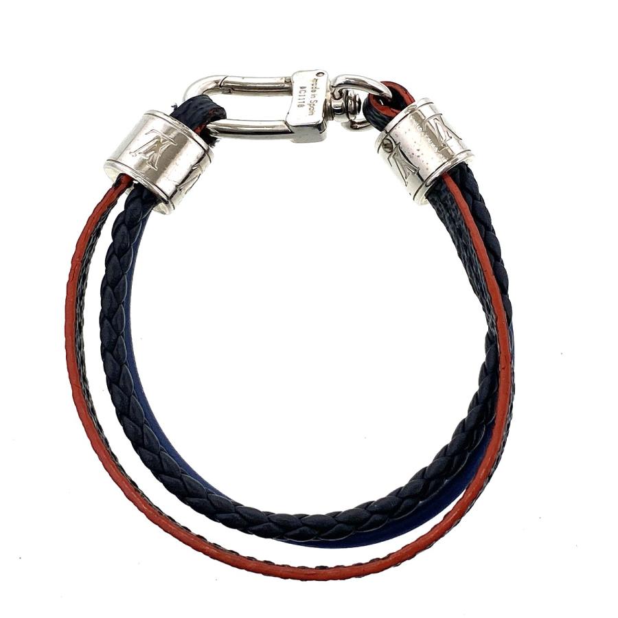 LOUIS VUITTON ルイ ヴィトン メンズ ブレスレット 中古　箱なし LOUIS VUITTON ルイ ヴィトン メンズ ブレスレット 中古 箱なし LOUIS
