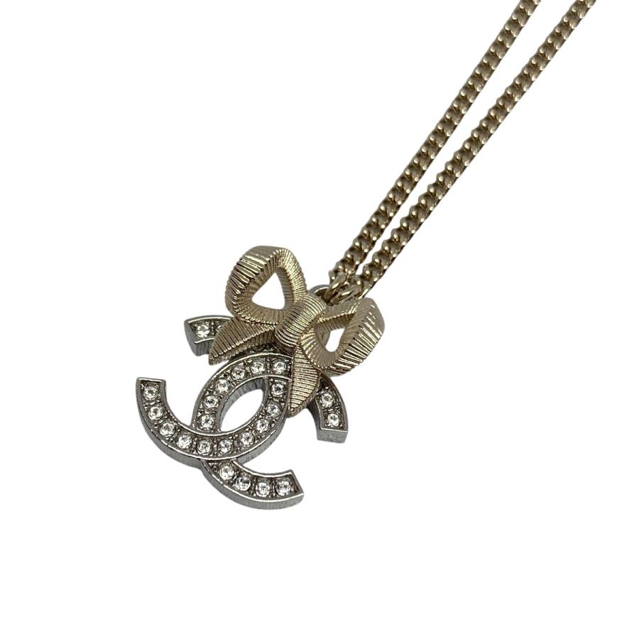 CHANEL（シャネル） 【値下げ】CHANEL ココマーク リボン ネックレス