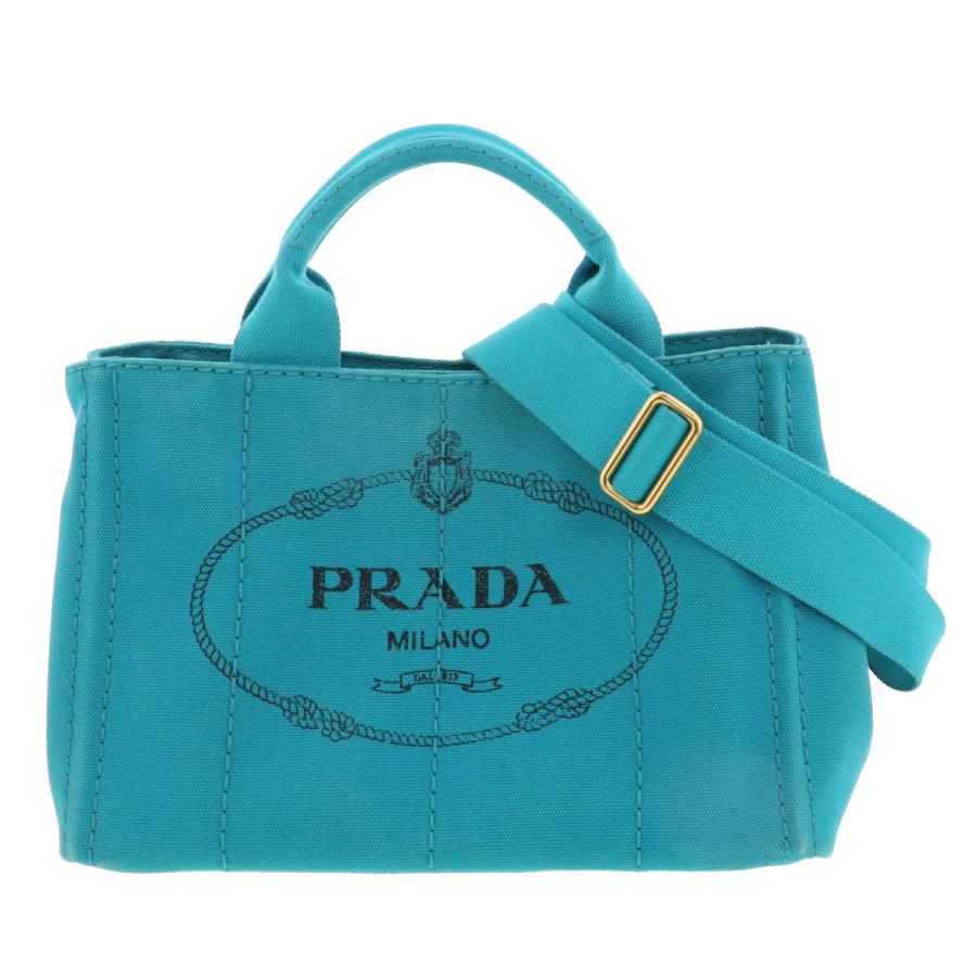 PRADA（プラダ） カナパ ミニ2WAY ショッピングバッグ トートバッグ 