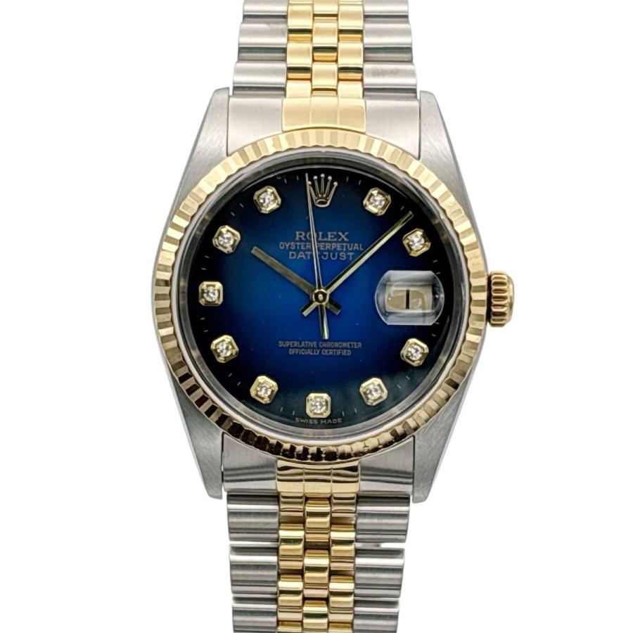 ROLEX（ロレックス） デイトジャスト 10Pダイヤ ブルーグラデーション