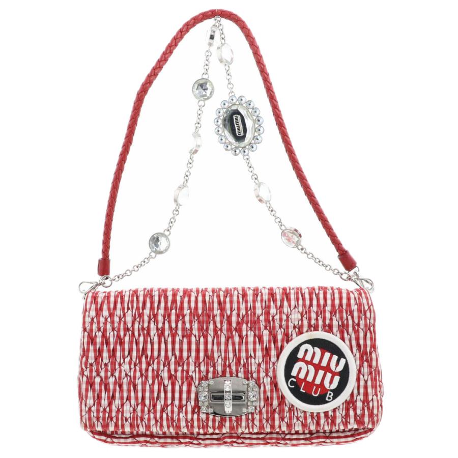 miu miu（ミュウミュウ） CLUB マテラッセ 3WAY ショルダーバッグ