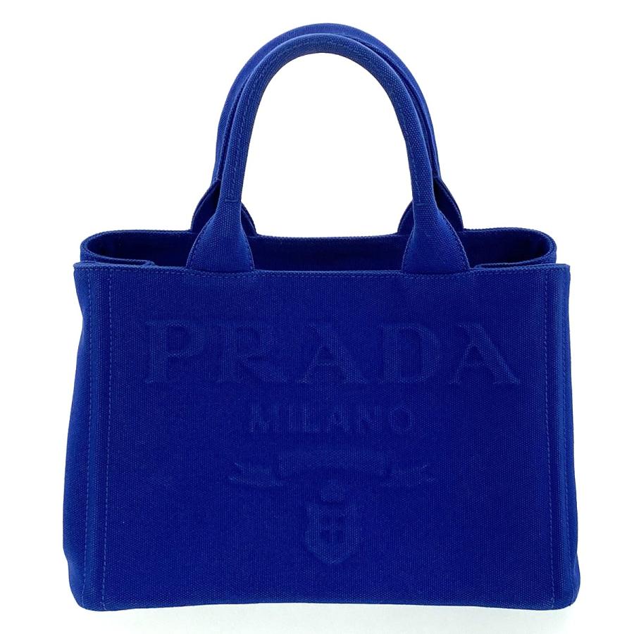 PRADA（プラダ） エンボス ロゴ カナパ ミニ 2WAY トートバッグ 1BG439