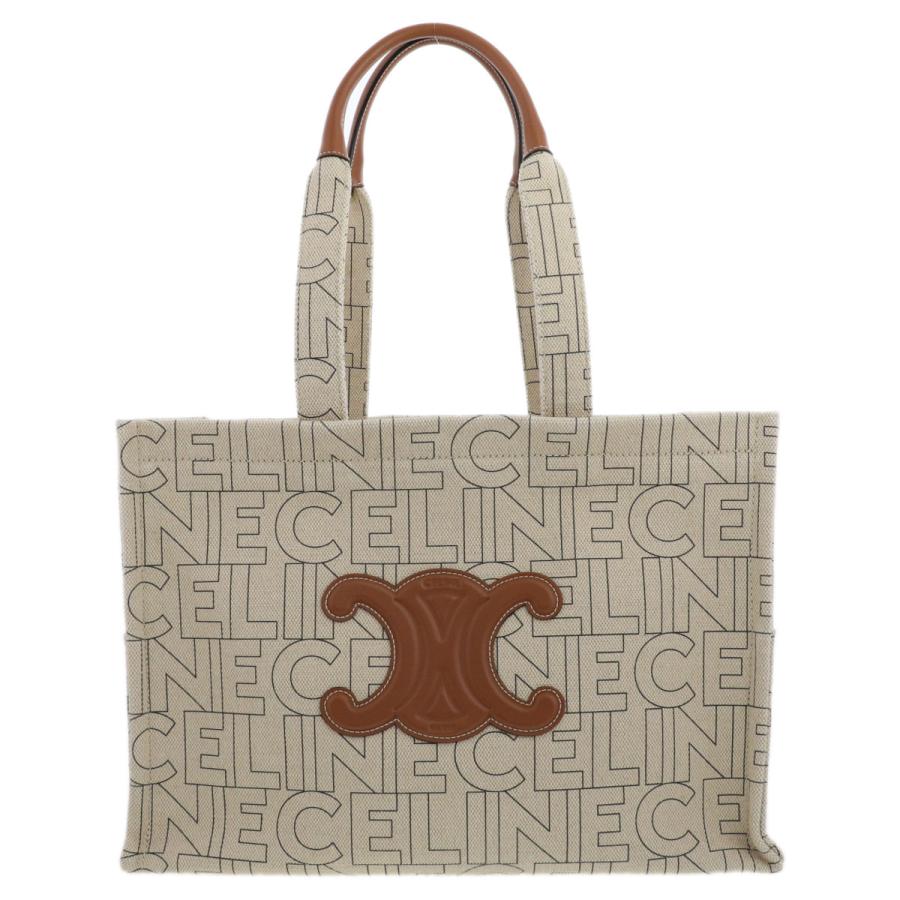 CELINE（セリーヌ） トリオンフ ロゴ ラージ カバ タイス トートバッグ
