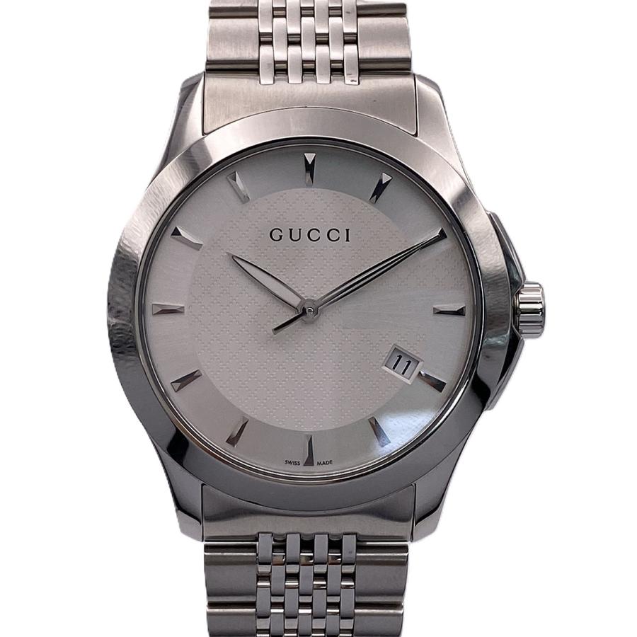 GUCCI（グッチ） Gタイムレス 腕時計 126.4 ステンレススチール 