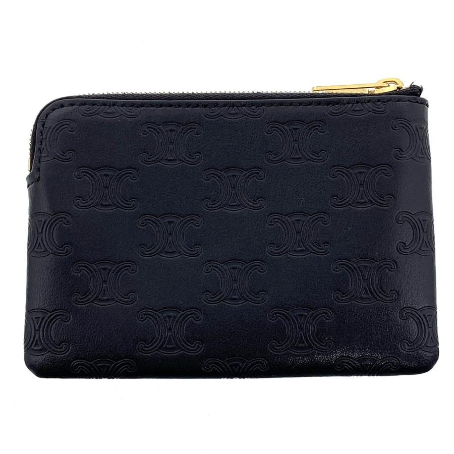 CELINE（セリーヌ） トリオンフ エンボス フック付き コイン＆カード 