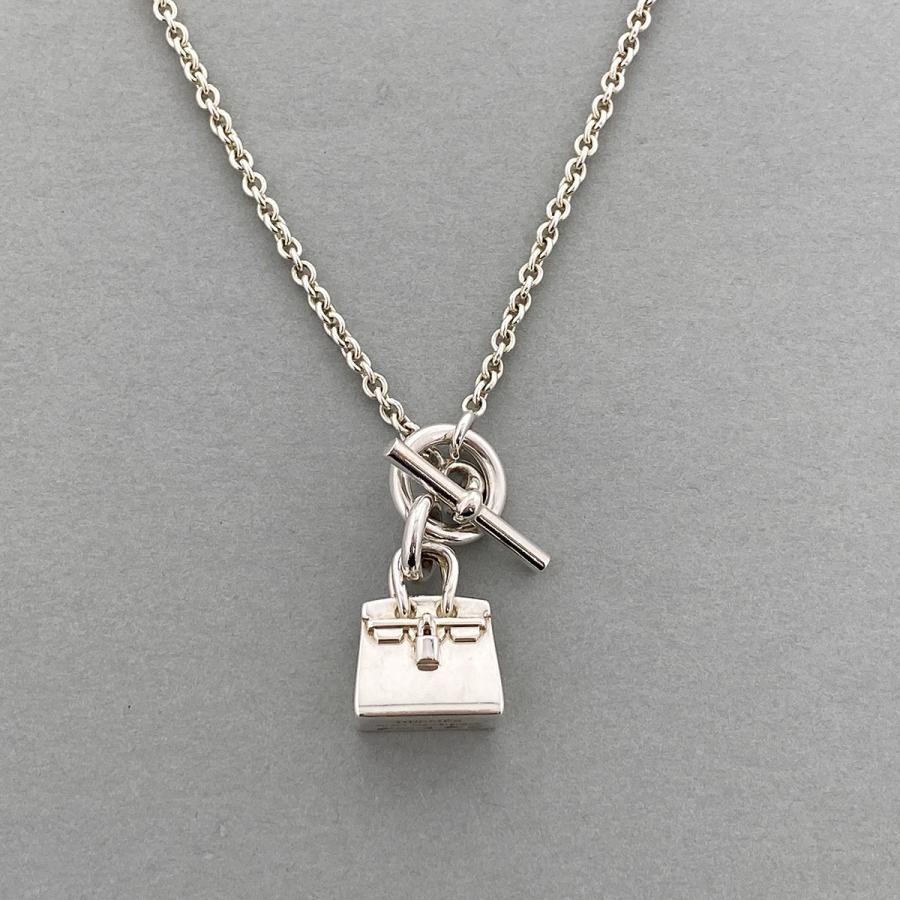 HERMES（エルメス） バーキン アミュレット ネックレス シルバー925 