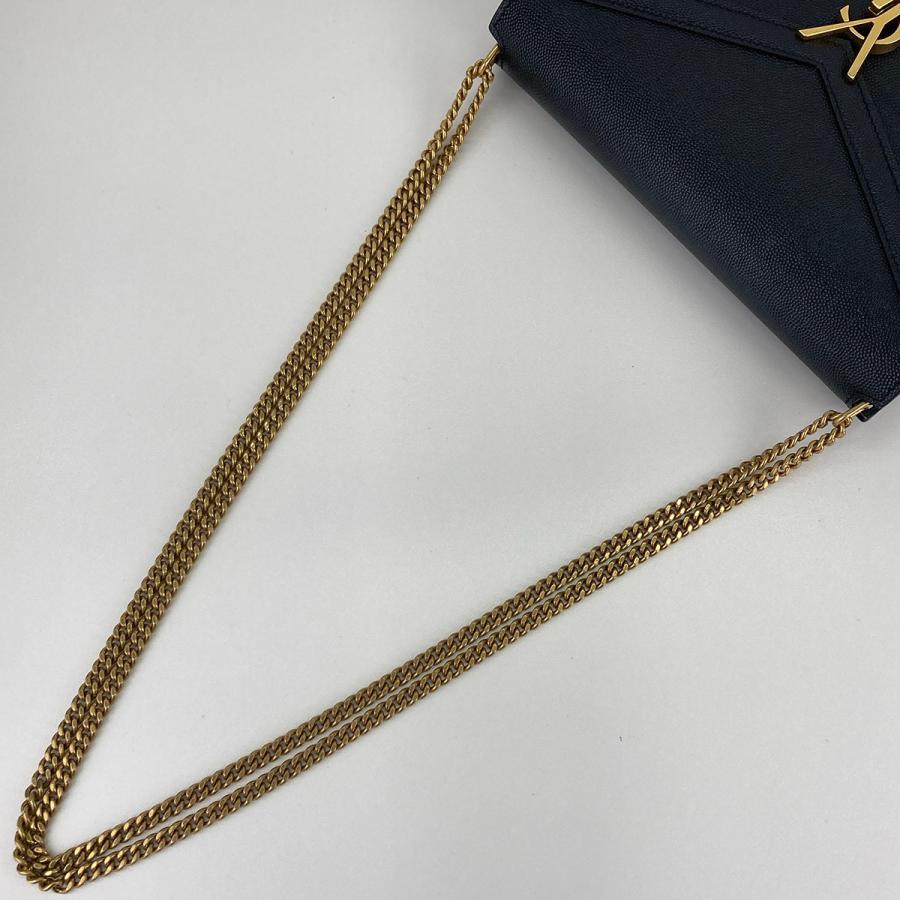 SAINT LAURENT サンローラン カサンドラ チェーンショルダーバッグ YSL
