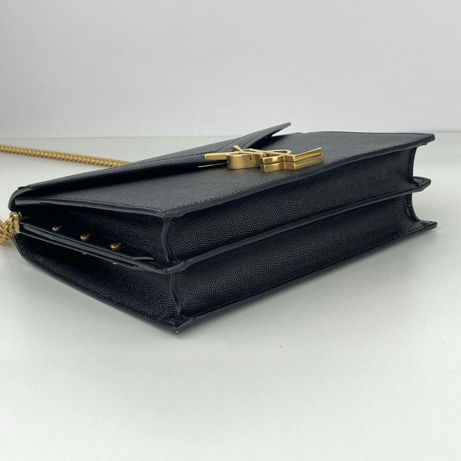 SAINT LAURENT PARIS(サンローランパリ) ショルダーバッグ カサンドラ 532750 黒 チェーンショルダー レザー SAINT LAURENT サンローラン パリ PARIS ショルダーバッグ レディース