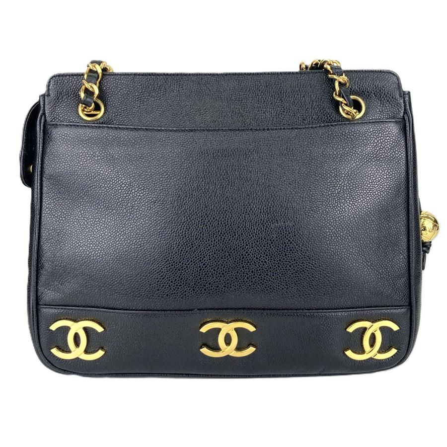 CHANEL（シャネル） トリプルココ ショルダーバッグ チェーン ゴールド 